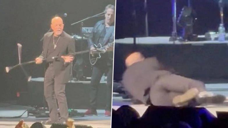 Video of Music Icon Billy Joel Falling Onstage During His Live Show in Connecticut Goes Viral – WATCH