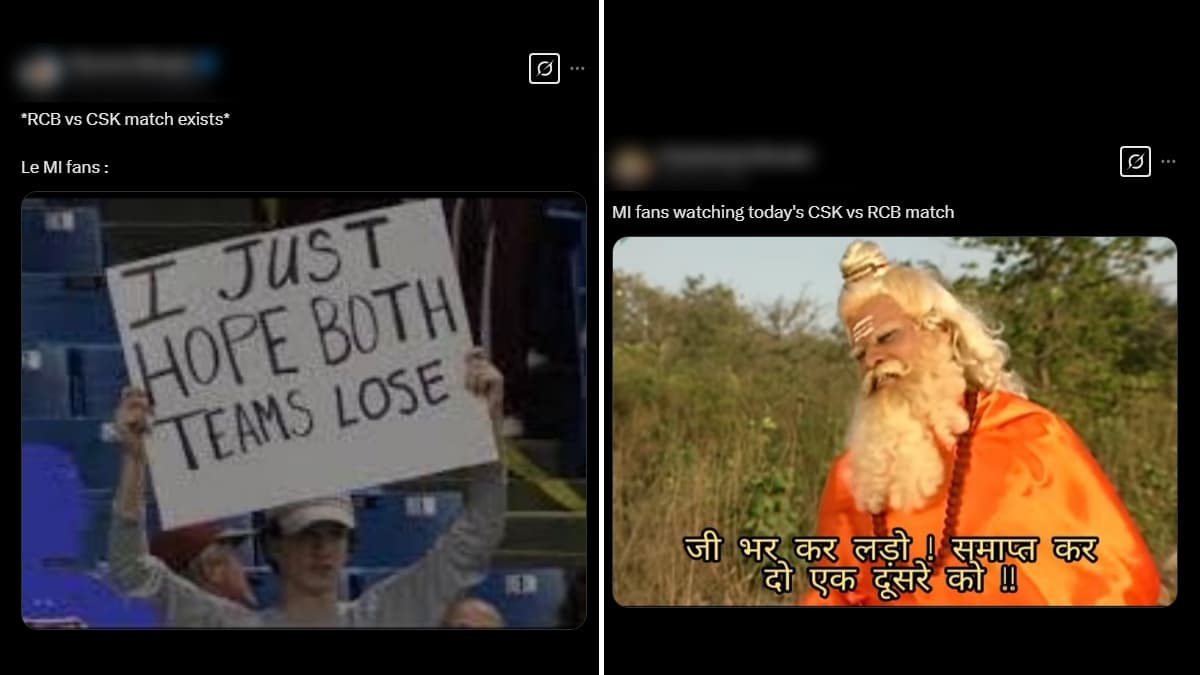 CSK vs RCB Memes Go Viral As MS Dhoni, Virat Kohli and Others Gear Up to Take on Each Other in IPL 2025 Clash