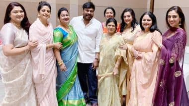 Chiranjeevi’s Special Women’s Day 2025 Tribute to Wife Surekha Konidela and ‘Heroines’ Tabu, Meena, Nadiya Moidu, Khushbu Sundar and Others Is Unmissable