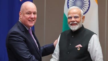 New Zealand PM Christopher Luxon To Arrive in India Today for Historic 5-Day Visit