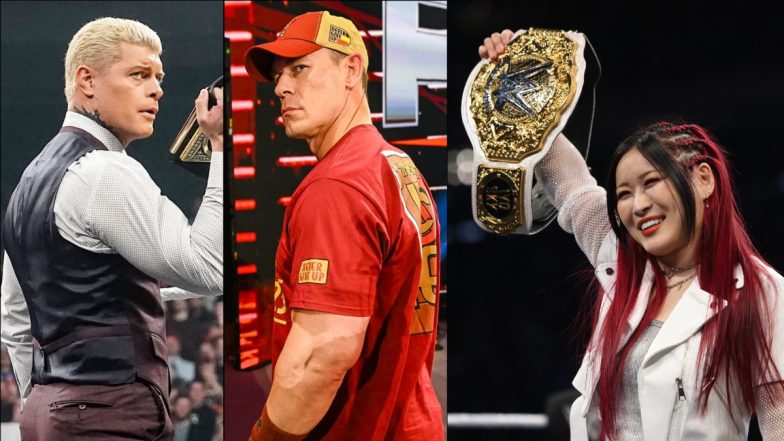 WWE RAW Tonight, March 31: John Cena, Cody Rhodes to Meet Again; Iyo Sky Defends Women's World Title Against Rhea Ripley and Other Exciting Events To Look Forward to on Monday Night Raw on Netflix