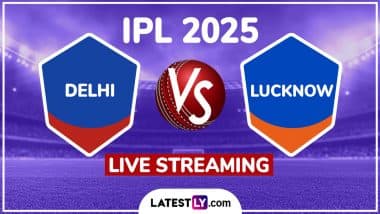 Delhi Capitals vs Lucknow Super Giants IPL 2025 Free Live Streaming Online: How To Watch DC vs LSG Indian Premier League T20 Cricket Match Live Telecast on TV?