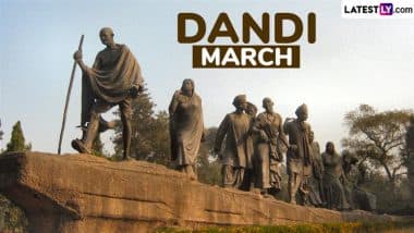 Dandi March Anniversary 2025: Netizens Pay Tribute to Historic 24-Day March on Its 95th Anniversary With Videos and Photos