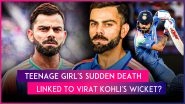 Did Teenage Girl in UP&rsquo;s Deoria Die of Heart Attack After Virat Kohli&rsquo;s Wicket During Champions Trophy Final Match? Father Clarifies No Link Between Indian Batsman&rsquo;s Dismissal & His Daughter&rsquo;s Sudden Death