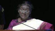 Visitor&rsquo;s Conference 2024-25: Goal Is To Make India Developed Nation Before 2050, Says President Droupadi Murmu (Watch Video)