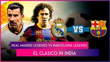 El Clasico in India: Date, Venue and All You Need To Know About Real Madrid Legends vs Barcelona Legends