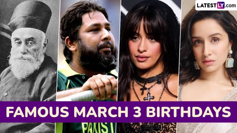 Famous March 3 Birthdays and Birth Anniversaries: Know About Celebrities Born on March 3