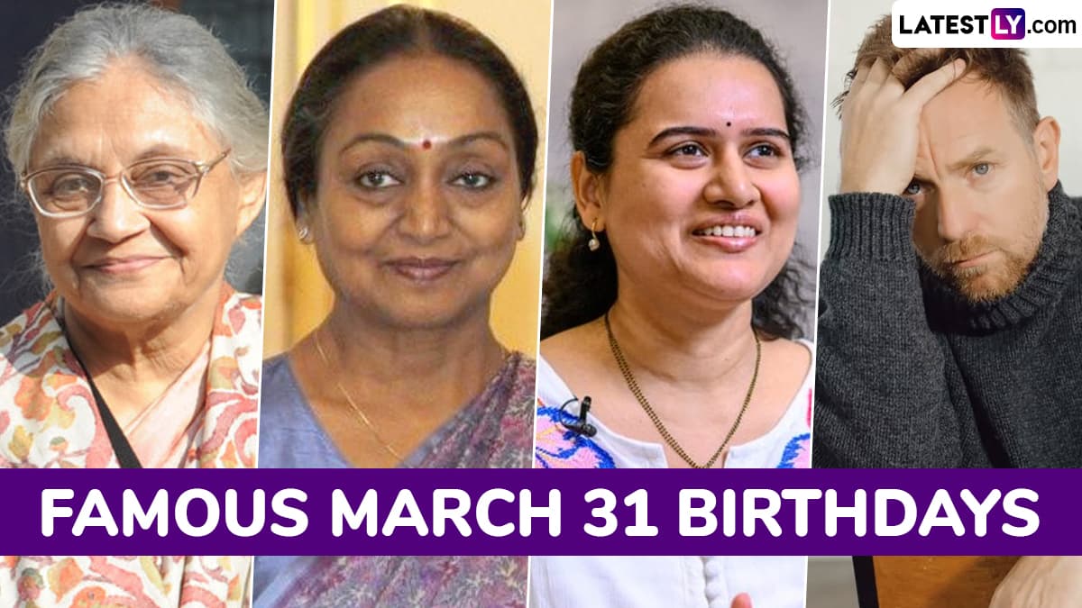 Famous March 31 Birthdays and Birth Anniversaries: Know About Celebrities Born on March 31