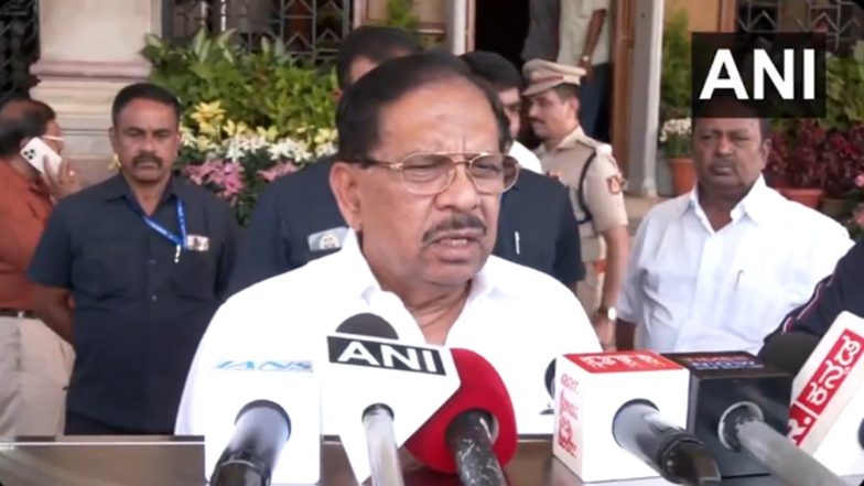 G Parameshwara Orders High-level Probe into 'honey Trap' Attempt on State Minister