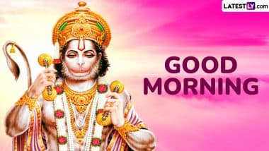 Good Morning Messages With Lord Hanuman Photos To Begin Your Day 