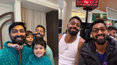 'So Proud of How Far We've Come...' Hardik Pandya Pens Heartfelt Note for Brother Krunal Pandya on His 34th Birthday (See Post)