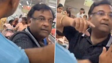 'Hindi Hi Bolenge': Hindi vs Marathi Language War Erupts in Pune as Man Insists on Speaking Hindi After Being Asked To Speak Marathi at D-Mart in Wagholi, Viral Video Surfaces