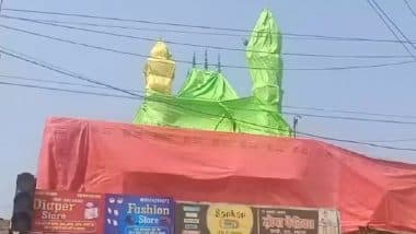 UP: Over 60 Mosques Covered With Tarpaulin Ahead of ‘Joota Maar’ Holi in Shahjahanpur