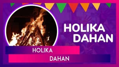 Holika Dahan 2025 Wishes, Greetings, Quotes and Choti Holi Messages To Mark the Start of Holi