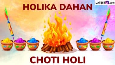 When Is Holika Dahan 2025? Know Date, Holika Dahan Muhurta, Puja Rituals and Significance of the Day That Marks the Victory of Good Over Evil