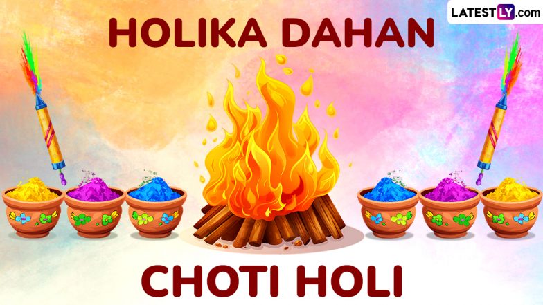 When Is Holika Dahan 2025? Know Date, Holika Dahan Muhurta, Puja Rituals and Significance of the Day That Marks the Victory of Good Over Evil