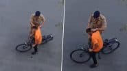 Gujarat: Cop Thrashes Boy Enjoying Bicycle Ride During PM Narendra Modi’s Convoy Drill in Surat, Removed From Duty After Video Goes Viral