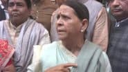 ‘Nitish Kumar Consumes Bhaang and Comes to Assembly’: Rabri Devi Slams Bihar CM, Accuses Him of Disrespecting Women With ‘Lewd Gestures’ (Watch Video)