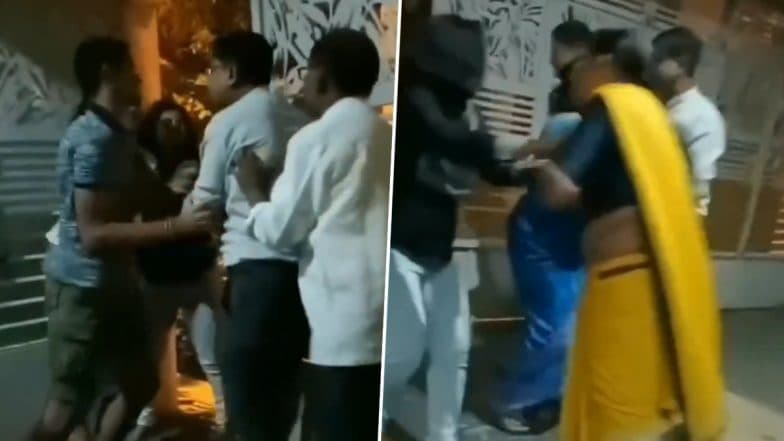 Bengaluru Shocker: Doctor Abuses Her Elderly In-Laws, Thrashes Them and Issues Death Threats; FIR Registered After Video of Assault Goes Viral