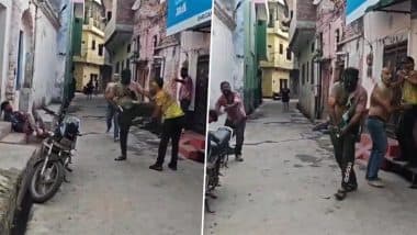 Holi Celebration Turns Violent in Moradabad: Youth Opens Fire After Being ‘Denied a Hug’ in UP, 2 Including BJP Leader Injured; Video Surfaces