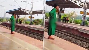 Hooghly Shocker: Man Masturbates in Front of Women at Begumpur Station in West Bengal; Indian Railways Responds After Video of Disgusting Act Goes Viral