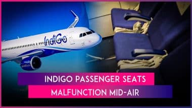 IndiGo Seats Malfunction: Viral Video Shows Seats Swinging Mid-Air, Airline Issues Apology