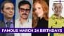 Famous Birthdays on March 24: Jim Parsons, Emraan Hashmi, Jessica Chastain and Alyssa Healy – Know About Celebrities and Influential Figures Born on March 24