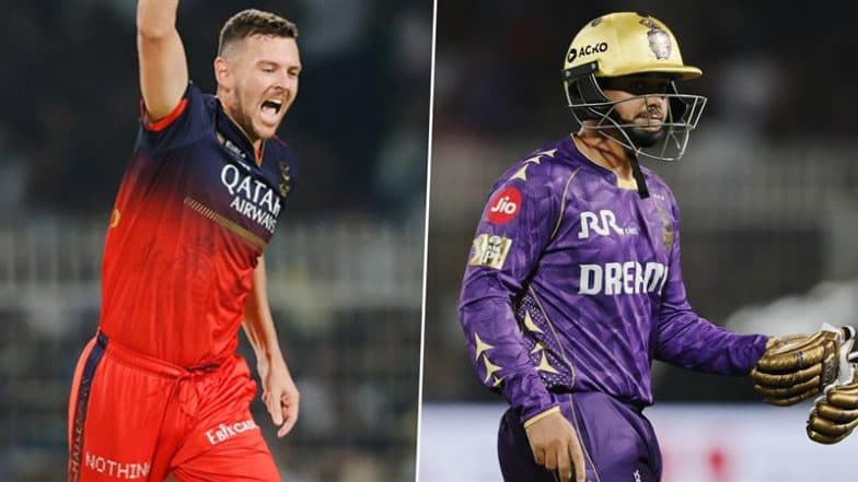 IPL 2025 Live Scorecard of KKR vs RCB: Check Full Score of Kolkata Knight Riders vs Royal Challengers Bengaluru T20 Cricket Match