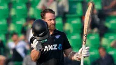 Kane Williamson Becomes First Player to Score Half-Centuries in Knockout Matches of All ICC Events, Achieves Feat During SA vs NZ Champions Trophy 2025 Semi-Final