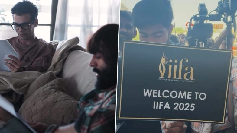 Kartik Aaryan and Karan Johar Engage in Playful Roast While Prepping for IIFA 2025 Hosting Duties
