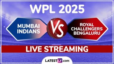 Mumbai Indians vs Royal Challengers Bengaluru WPL 2025 Free Live Streaming Online: Watch TV Telecast of MI-W vs RCB-W Women's Premier League T20 Cricket Match on Star Sports and JioHotstar Online