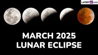 Blood Moon Total Lunar Eclipse 2025 Date and Time: Is It Chandra Grahan on Holi in India? Everything To Know About the Celestial Event in March