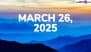 March 26, 2025 Special Days: Which Day Is Today? Know Holidays, Festivals, Events, Birthdays, Birth and Death Anniversaries Falling on Today's Calendar Date