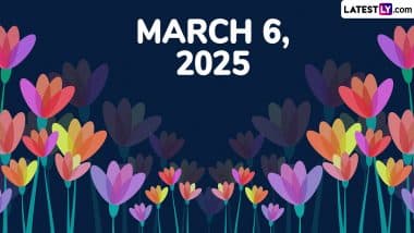 Special Days on March 6, 2025: Know Festivals, Famous Birthdays, Birth and Death Anniversaries