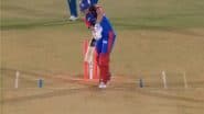 Nat Sciver-Brunt Cleans Up Delhi Capitals Captain Meg Lanning for Cheap Score During MI-W vs DC-W WPL 2025 Final (Watch Video)