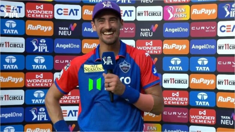 Mitchell Starc Becomes Purple Cap Holder in IPL 2025 After Sensational Five-Wicket Haul During DC vs SRH Match