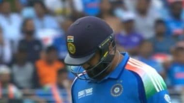 Rohit Sharma Wicket Video: Watch Cooper Connolly Take His Maiden ODI Wicket, Dismiss Indian Captain During IND vs AUS ICC Champions Trophy 2025 Semi-Final Match