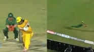 Jonty Rhodes Shows Athleticism at the Age of 55! Legendary Cricketer&rsquo;s Stunning Dive Effort Stops &lsquo;Four&rsquo; of Shane Watson During Australia Masters vs South Africa Masters IML 2025 Match (Watch Video)