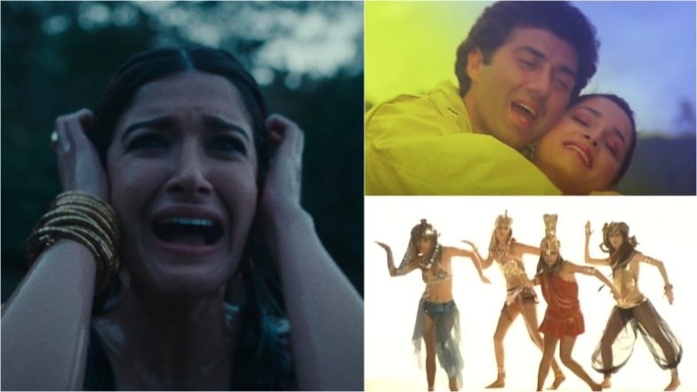 &lsquo;Tu Yaa Main&rsquo;: Sunny Deol-Neelam&rsquo;s &lsquo;Paap Ki Duniya&rsquo; Song Featured in Teaser of Shanaya Kapoor-Adarsh Gourav&rsquo;s Film; Did You Know It Was Inspired by an English Track? (Watch Videos)