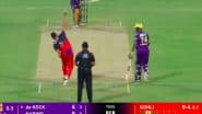 Bizarre! Virat Kohli Shown as Bowler on KKR vs RCB IPL 2025 Live Score Ticker During Josh Hazlewood's Over, Fans React