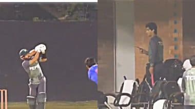 Mohammad Rizwan Breaks Naseem Shah's Phone With Massive Six During Practice Ahead of NZ vs PAK 2025 ODI Series, Video Goes Viral