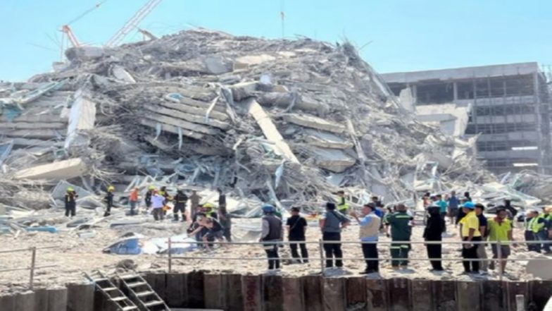 Six Earthquakes in a Day Rock Myanmar
