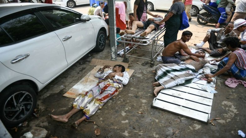 Myanmar Earthquake: Death Toll From Powerful 7.7 Magnitude Quake Jumps to More Than 1,000 As More Bodies Recovered From the Rubble of Collapsed Buildings