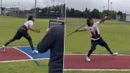 Neeraj Chopra Shares Video of His Training; Two-Time Olympic Medal Winner Grinds Hard Ahead of New Season