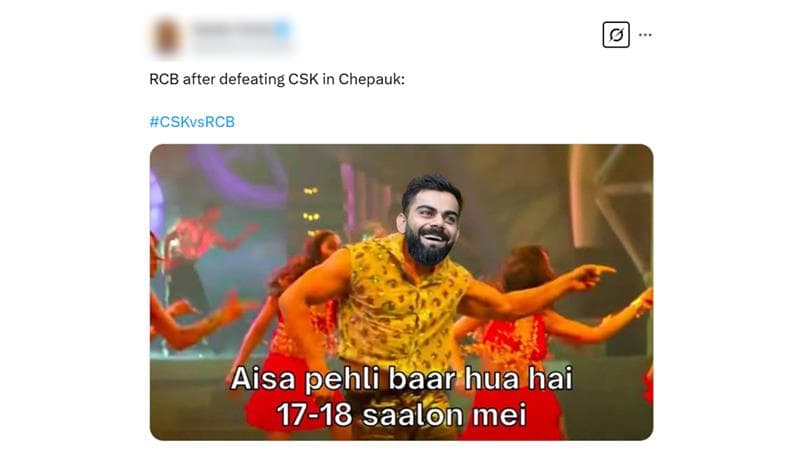 IPL 2025: RCB Funny Memes Go Viral As Royal Challengers Bengaluru Beat CSK After 17 Years at Chepauk