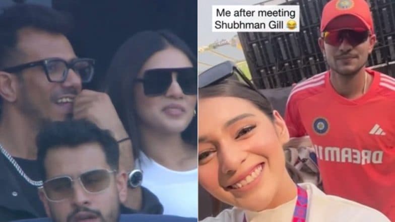 Old Instagram Reel of RJ Mahvash Expressing 'One Sided Love For Shubman Gill' Goes Viral After Being Spotted With Yuzvendra Chahal at슬롯 머신 사이트 추천CT슬롯 머신 사이트 추천2025슬롯 머신 사이트 추천Final