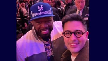 Parineeti Chopra’s Husband Raghav Chadha Clicks Selfie With Rapper 50 Cent!