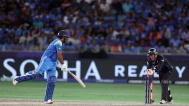 Rohit Sharma Wicket Video: Watch Indian Captain Departs After Scoring 76 Runs by Rachin Ravindra During IND vs NZ ICC Champions Trophy 2025 Final