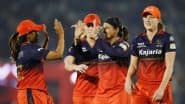 Royal Challengers Bengaluru Beat Mumbai Indians by 11 Runs in WPL 2025: Smriti Mandhana’s Half-Century, Ellyse Perry, Sneh Rana Power Defending Champions To Comprehensive Victory Over MI-W