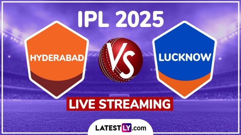 Where to Watch Sunrisers Hyderabad vs Lucknow Super Giants in IPL 2025?